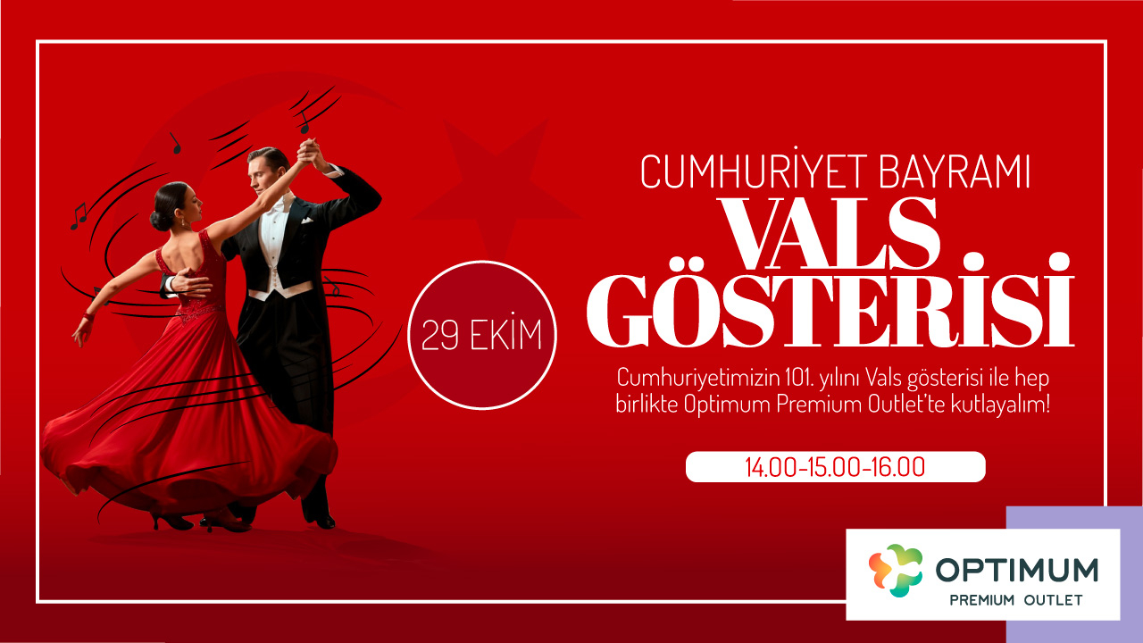 Cumhuriyet Bayramı Vals Gösterisi