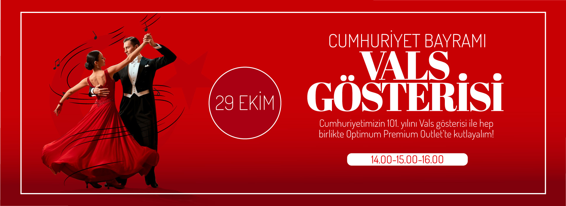 Cumhuriyet Bayramı Vals Gösterisi